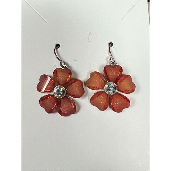 Flower Earrings - Picture 6 of 9